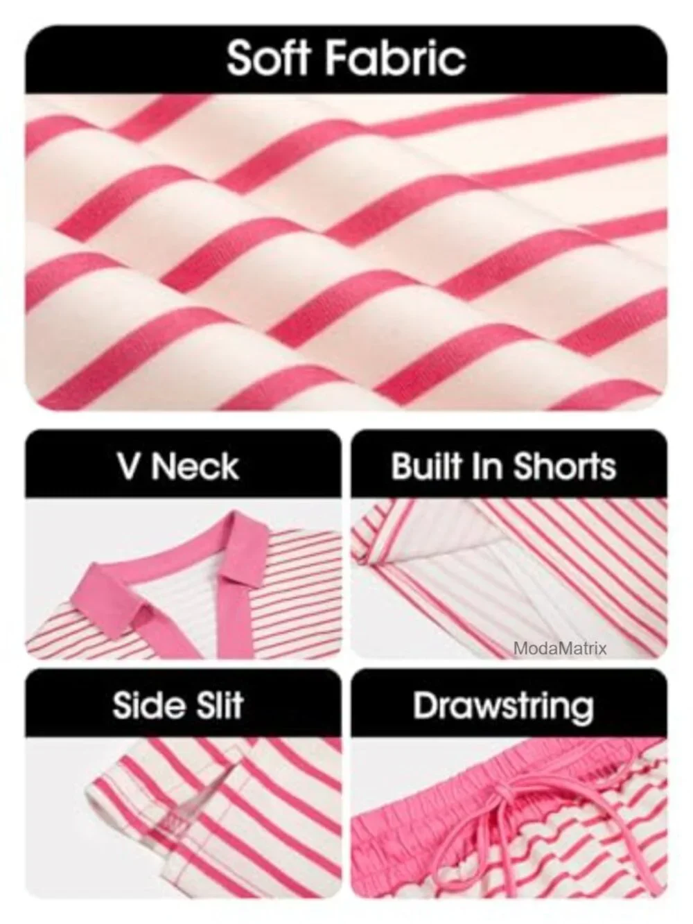 Striped 2 Piece Sweatshirt Skirt Set Long Sleeve Lounge Matching Outfit